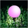 Słupek ogrodowy Solar LED SPHERE G2 20cm RGB IP44 LED2B